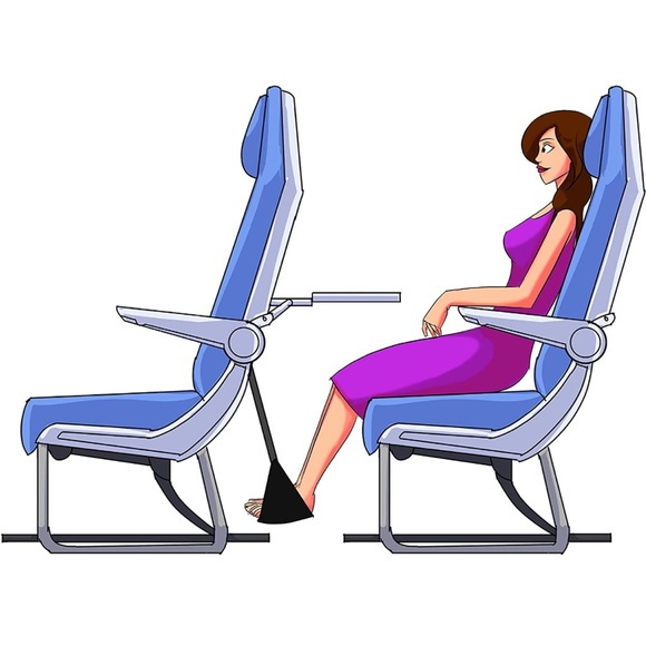 Airplane Foot rest sling- NWOT - Picture 3 of 4